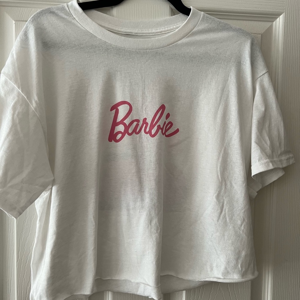 Barbie - crop top shirt! Super cute. - Picture 5 of 5